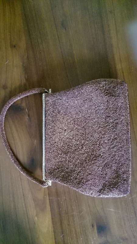 Beaded handbag