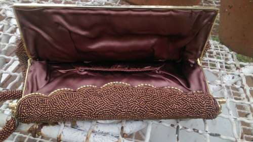 Beaded handbag