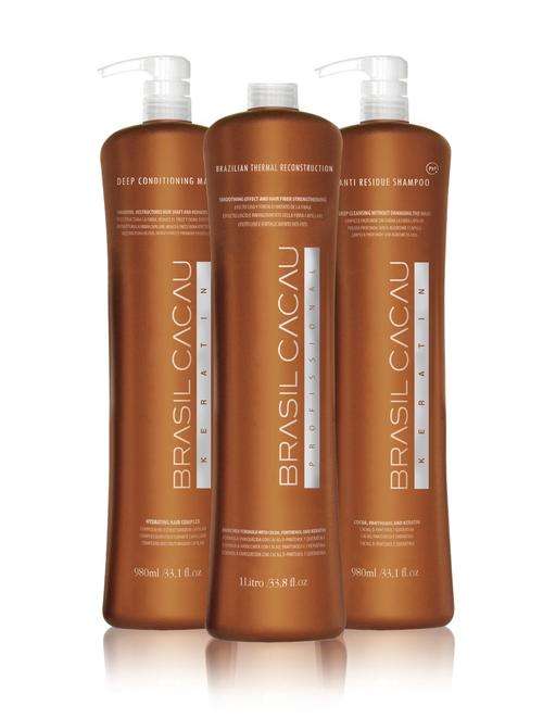 BRAZIL CACAU 500ML X 3 PIECE BRAZIL KERATIN TREATMENT R1880-00