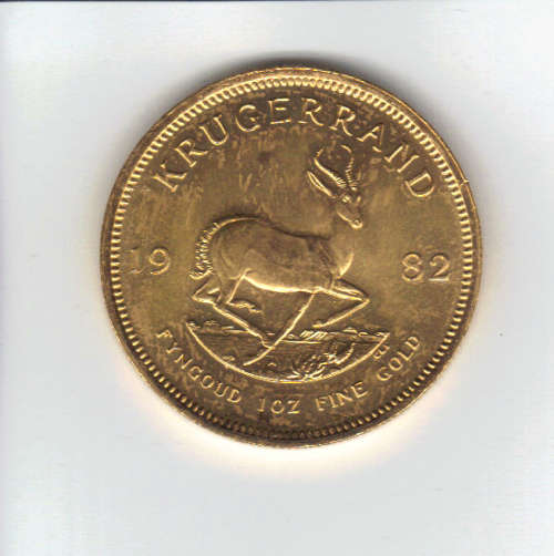 SPECIAL 10 DAYS ONLY - 1982 1 Oz Krugerrand Uncirculated