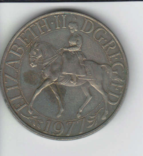 1977 Jubilee Crown - Queen Elizabeth II