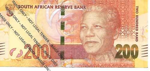 R1 AUCTION - GILL MARCUS - R200 NOTE - AA RARE - 2ND ISSUE UNC