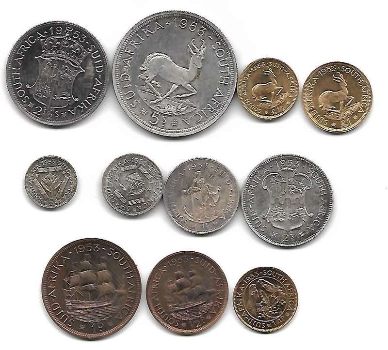 R1 AUCTION - 1953 LONG PROOF SET - BEAUTIFUL