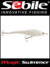 Sebile Magic Swimmer 95 SK White Lady