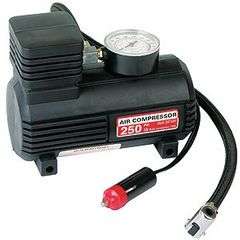 12V 200PSI MINI COMPRESSOR  -Tires, Rubber Boats, Balls, Bicycles & MORE!!! HANDY ITEM!!