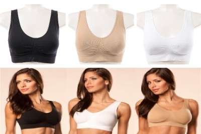 " 20 ON AUCTION " Ahh Bra. Choose your Size & Color. M/L/XL/XXL/XXXL. White/Nude/Black.