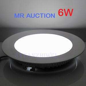" 2 on auction " 6W LED CEILING PANEL LIGHT