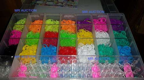 4200pcs colorful loom bands luxury kit set ( the biggest kit in the market ) best kid's gift ever
