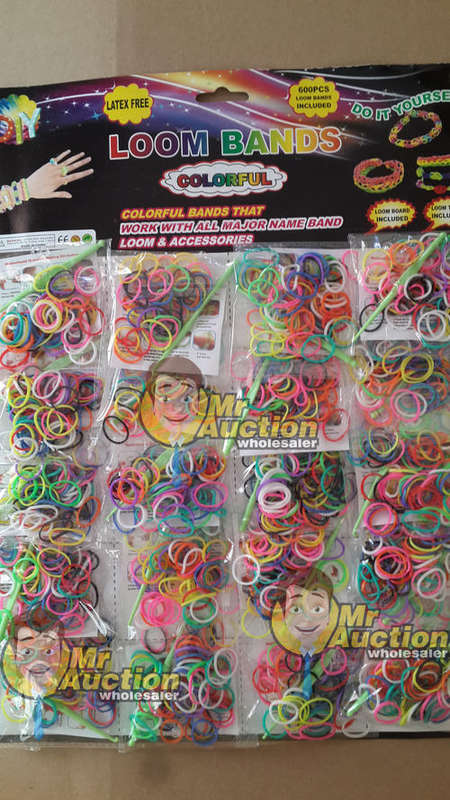 Loom band 20 packs, perfect as Party Treat ( total loom bands qty 850pcs)