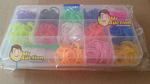 480 pcs colorful loom bands, great for a starter