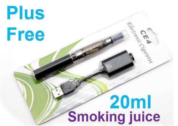 EGO CE4 Electronic Cigarette e cigarette blister pack starter kit+free 20ml e- juice