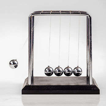 Newton's Cradle Balance Balls Science Pendulum Desktop Toy for Home Office