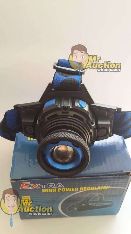 1000Lumen LED Waterproof 3 Modes Design Zoomable Rotating Headlamp