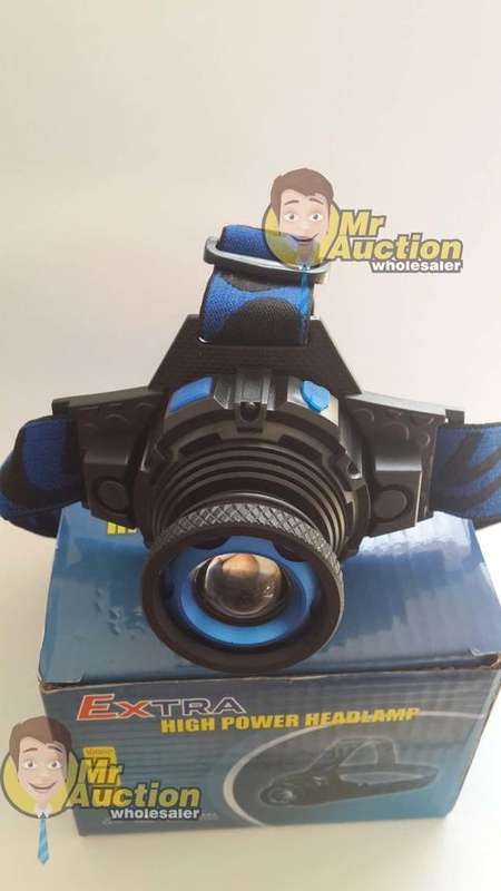 1000Lumen LED Waterproof 3 Modes Design Zoomable Rotating Headlamp