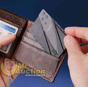 Great Gift, Credit card Folding Knife - Card sharp