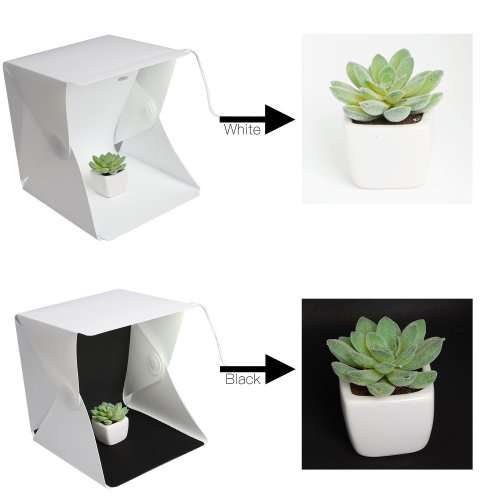 Take professional photos, Pack and Go, LED Portable Photo Studio, one use already make money back