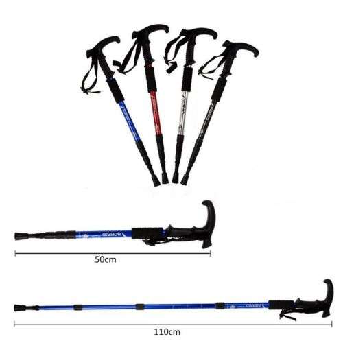 Hiking Stick attachable, to 50cm ( a backpack size ) or to 110cm, best hiking equipment