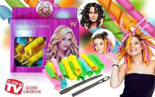 MAGIC LEVERAG HAIR WAVEZ HAIR CURLING SOLUTIONS