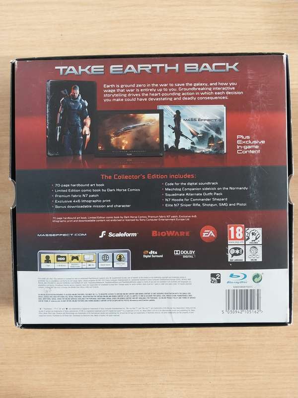 Mass Effect 3 Collector`s Edition on Ps3