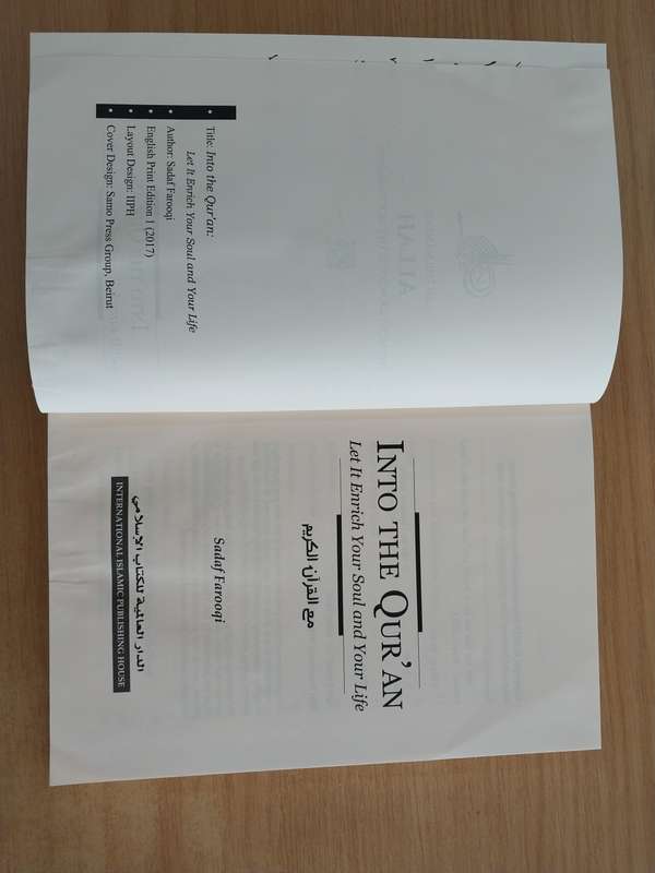 Into the Quran by Sadaf Farooqi - book