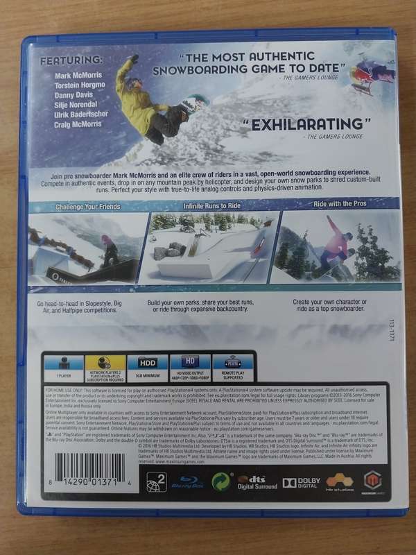 Mark Mcmorris Infinite Air - Ps4