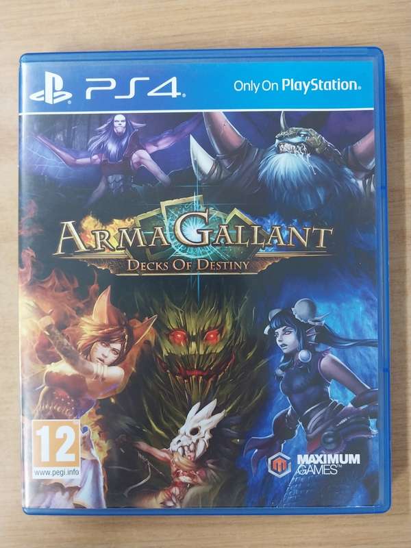 Arma Gallant: Decks of Destiny - Ps4