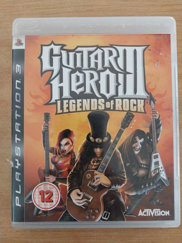 Guitar Hero 3 Legends of rock - Ps3
