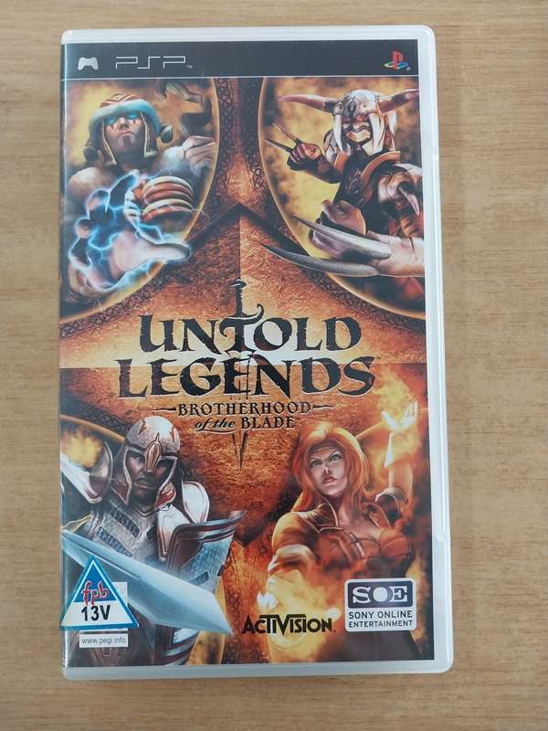 Untold Legends Brotherhood of the Blade - PSP