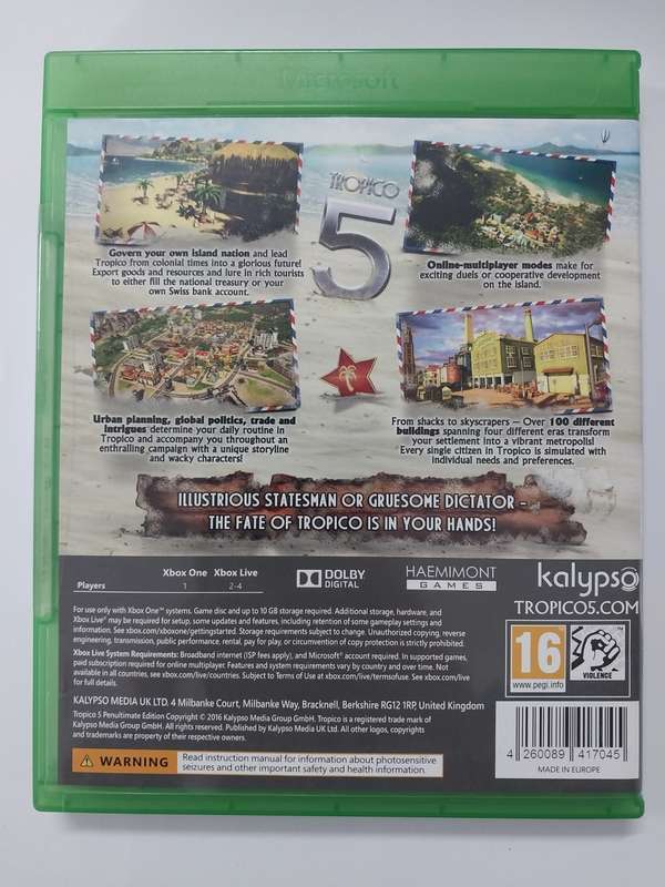 Topico 5 - Xbox One