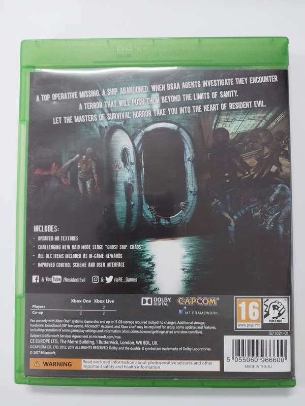 Resident Evil Revelations - Xbox One