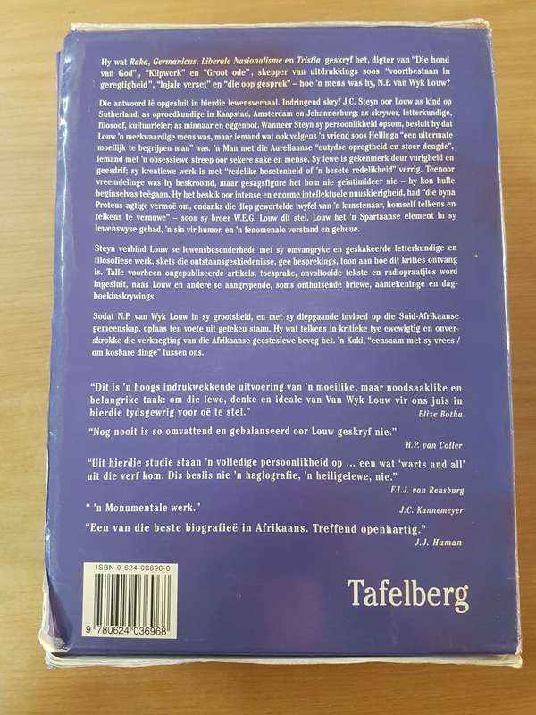 Van Wyk Louw: `n Lewensverhaal - J.C. Steyn