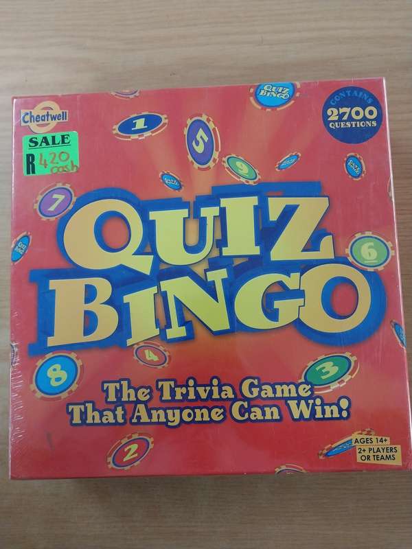 Quiz Bingo - Board game