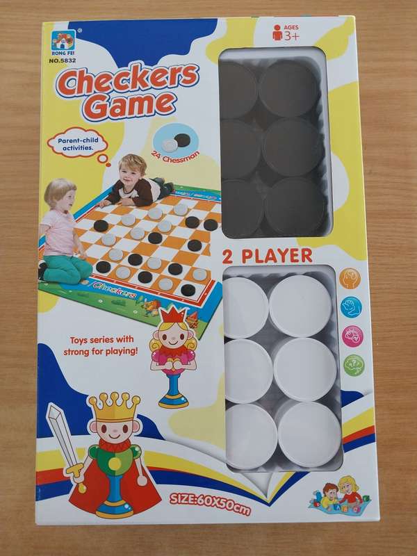 Checkers game for kids