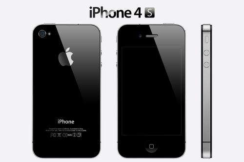 iPhone 4S 16 GB black used great condition
