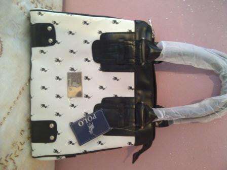 White Polo Handbag