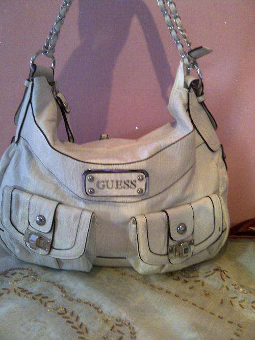 Stunning White Guess Handbag