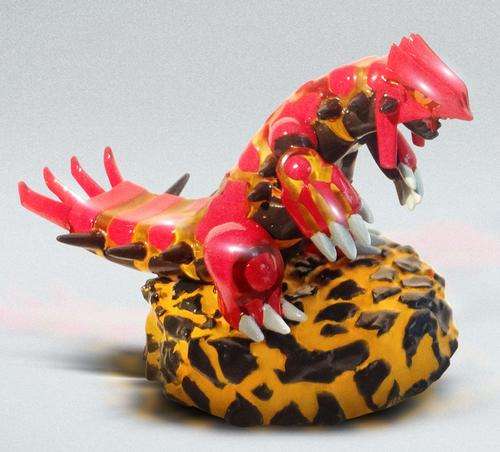 Pokemon Omega Ruby - Primal Groudon Pre-order Figurine