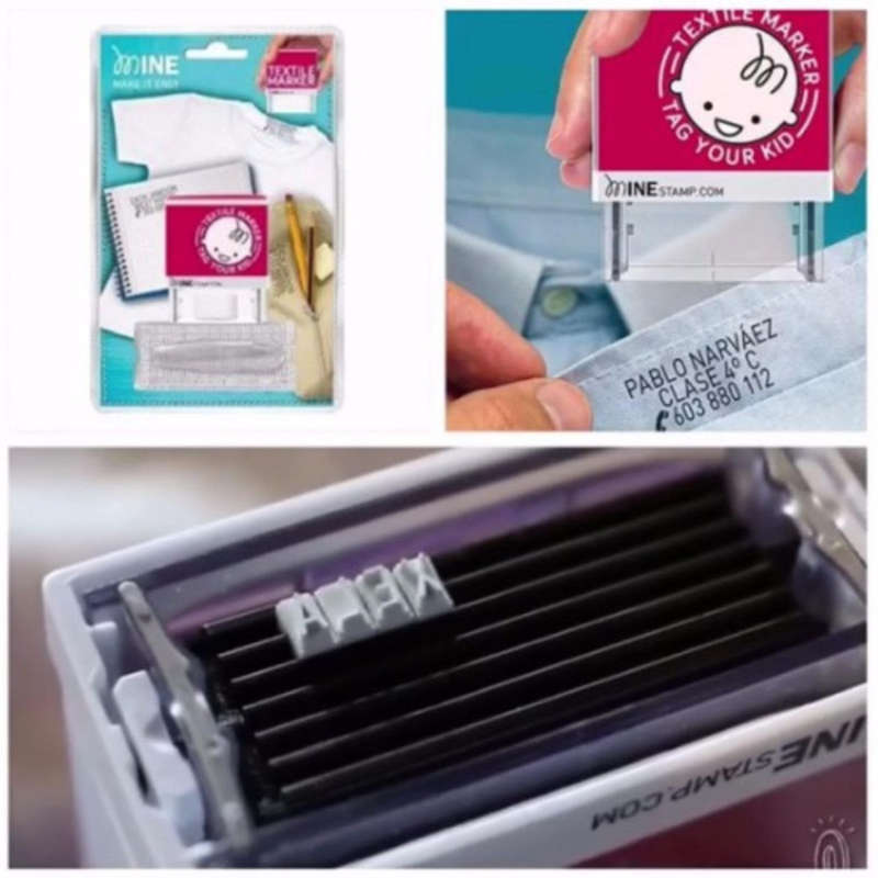 Textile Marker Self Inking Stamp