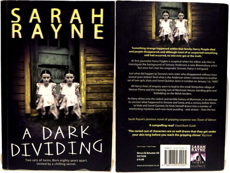 A Dark Dividing  - Sarah Rayne Trade Paperback