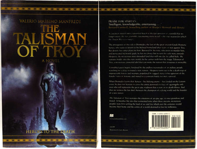 The Talisman OF Troy -  Valerio Massimo Manfredi Trade Paperback