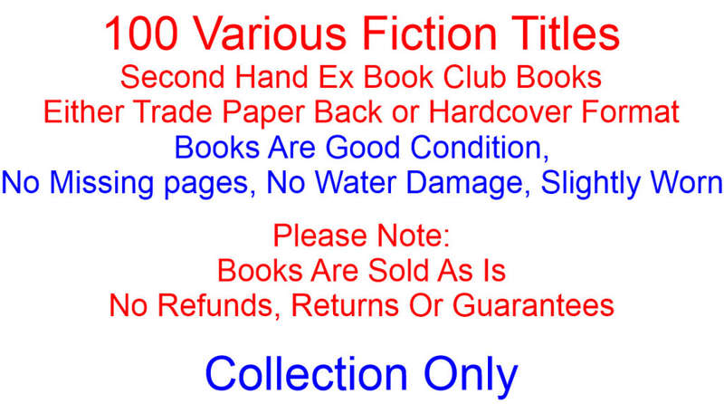 100+ Fiction Titles