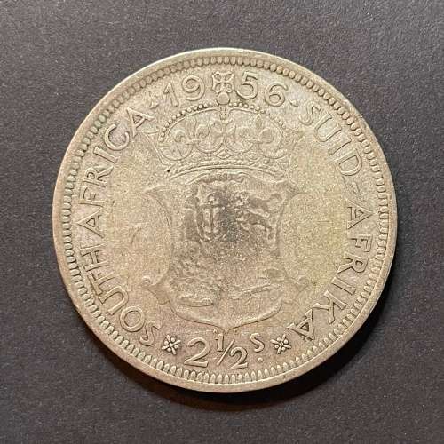 South Africa 2 1/2 Shillings 1956