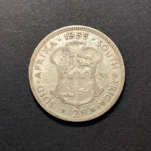 South Africa 2 Shillings 1955