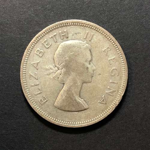 South Africa 2 1/2 Shillings 1956
