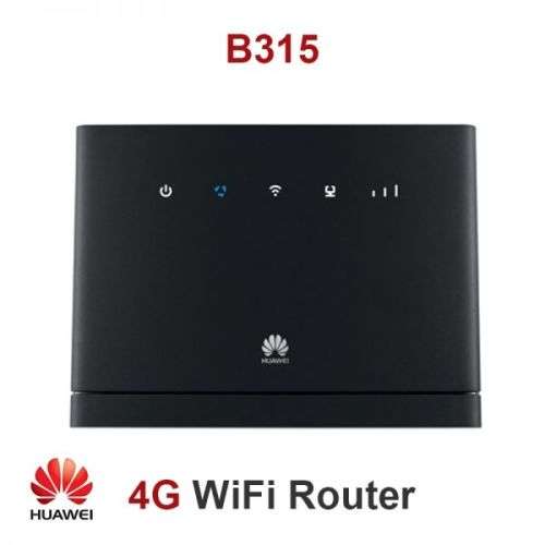 Huawei B315 s-936 LTE WiFi Router - Black (BRAND NEW SEALED)