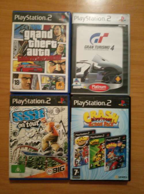 Playstation 2 with 23 games