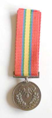 MINIATURE VENDA DEFENCE FORCE MEDAL