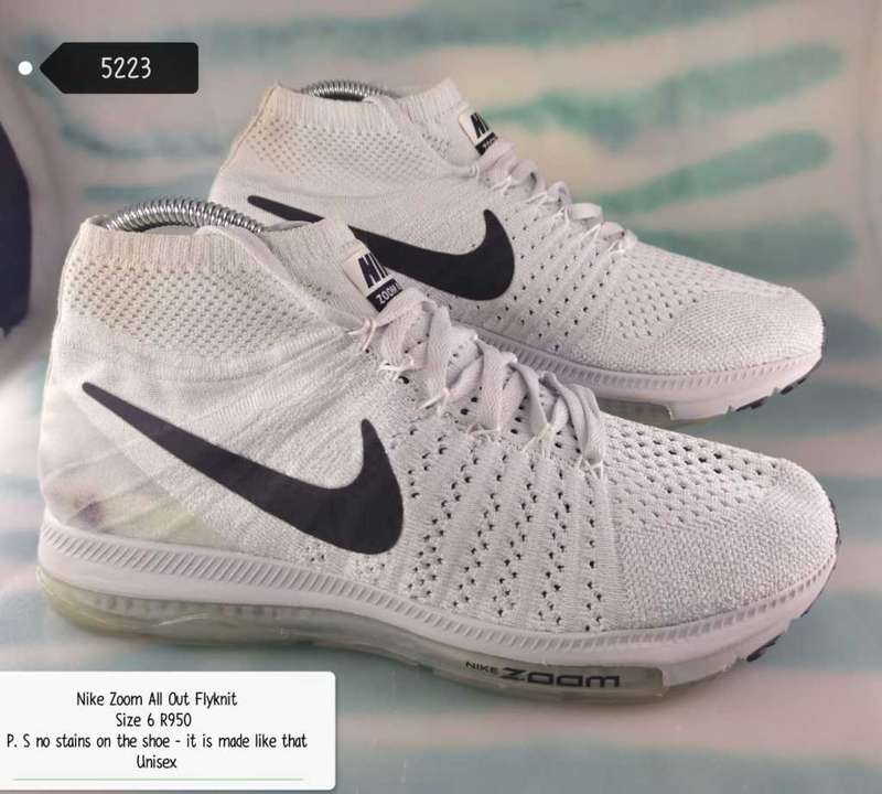 Nike zoom all out flyknit white online