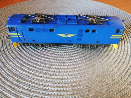 Blue train set.
