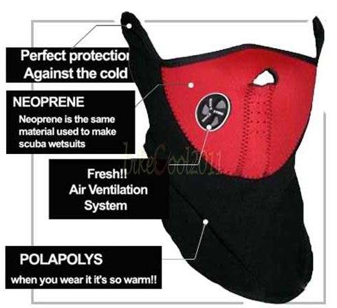 Warm Motorcycle Mask